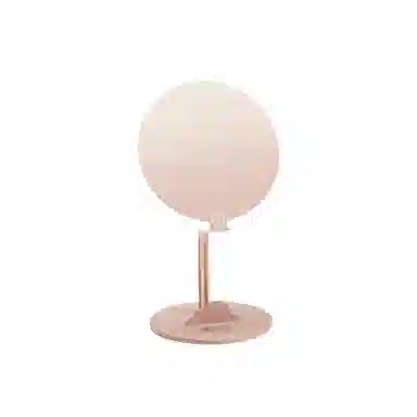 馨枕居 化妆镜带灯家用镜子办公室台式桌面梳妆镜便携高清镜