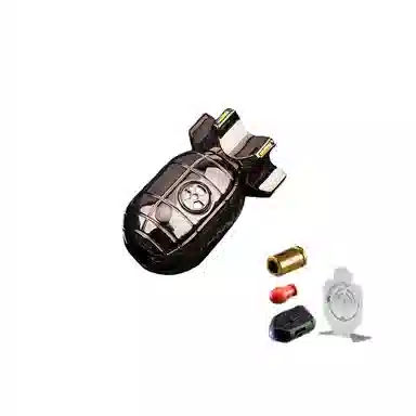 咕轹 特工原子弹发射器 喷子合金抛壳 玩具