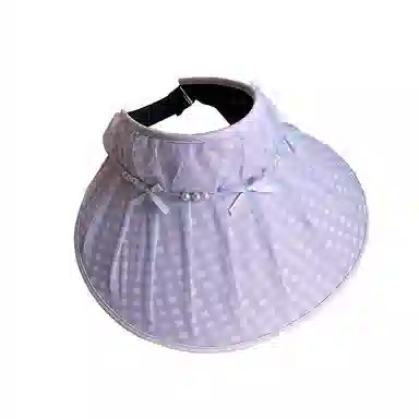 艾佳微 防紫外线韩版时尚百搭遮阳显脸小空顶 聚酯纤维 防晒帽 男女同款情侣款