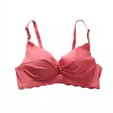 欧迪芬 凉感亲肤柔软轻薄透气吸汗防滑上托聚拢文胸 女款