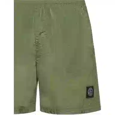 Stone Island Metal Nylon Shorts Green