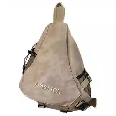 帕克熊 日常通勤大容量简约小众高颜值潮酷百搭 牛津纺 胸包 常规 男女同款情侣款 多色