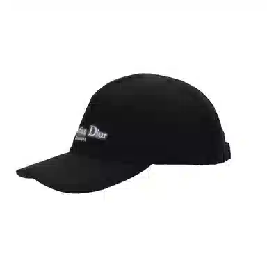 Dior Logo Baseball Cap Black
