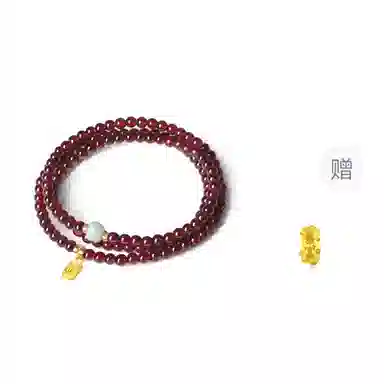 【S925纯银|福气满满】 七七银饰 鸿运福牌纳福珠串 新中式国风高级感转运珠 百搭福牌 本命年转运必备 好运天然 玛瑙 手串 男女同款情侣款