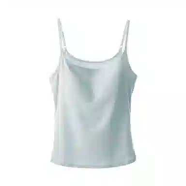 内在密码 法式慵懒风不透带胸垫可外穿纯色吊带 女款