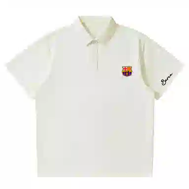 Barcelona Retro Logo Polo Shirt