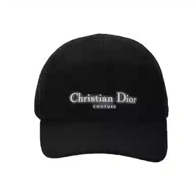 Dior Logo Baseball Cap Black