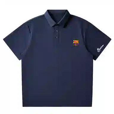Barcelona Retro Logo Polo Shirt