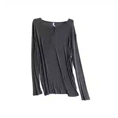 内在密码 冰丝垂感薄款防晒罩衫薄纱慵懒感宽松长袖打底衣 女款