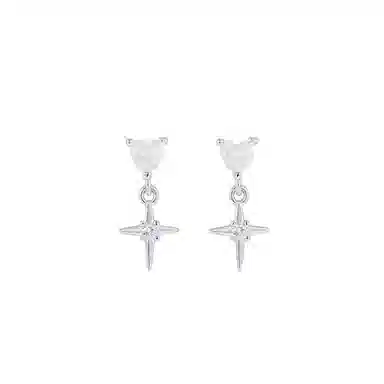Xiyu Enamel Star Earrings