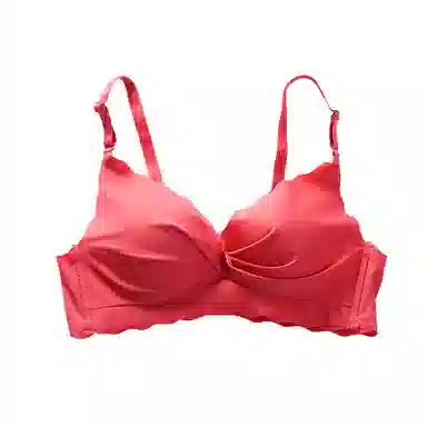 欧迪芬 凉感亲肤柔软轻薄透气吸汗防滑上托聚拢文胸 女款