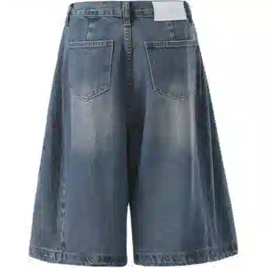 拾籍 舒适休闲通勤百搭牛仔短裤 女款