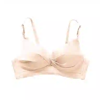 欧迪芬 凉感亲肤柔软轻薄透气吸汗防滑上托聚拢文胸 女款