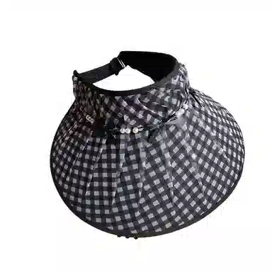 艾佳微 防紫外线韩版时尚百搭遮阳显脸小空顶 聚酯纤维 防晒帽 男女同款情侣款