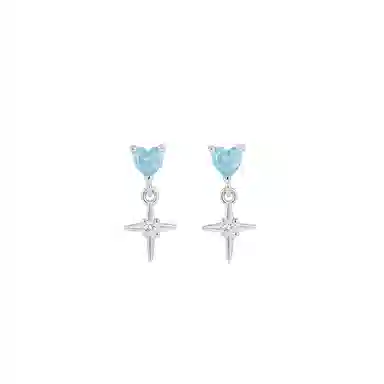 Xiyu Enamel Star Earrings