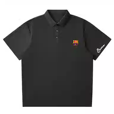 Barcelona Retro Logo Polo Shirt