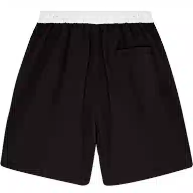 王者荣耀 美式街头复古运动潮流多色侧面撞色基础款宽松柔软亲肤穿搭系带休闲短裤 男女同款