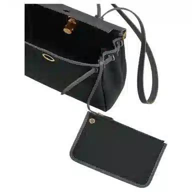 HERMES Herbag Zip 31 Bag Officier Vert cyprsArdoise