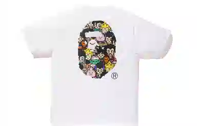 A BATHING APE x DRAGON Ball Z Ape Head Tee
