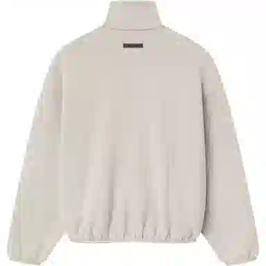 Fear of God Essentials Modern Fit Fleece Track Jacket Heather Stone