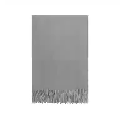 【榜单优选】 桉彩饰 羊绒羊毛混纺百搭柔软披肩女友流苏舒适保暖高雅纯色毕业季谢师礼加厚超大舒适冬日恋歌 绒线围巾 男女同款情侣款