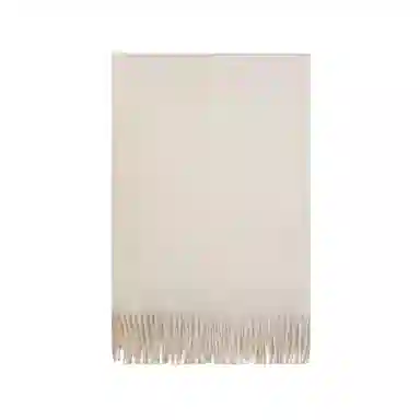 【榜单优选】 桉彩饰 羊绒羊毛混纺百搭柔软披肩女友流苏舒适保暖高雅纯色毕业季谢师礼加厚超大舒适冬日恋歌 绒线围巾 男女同款情侣款