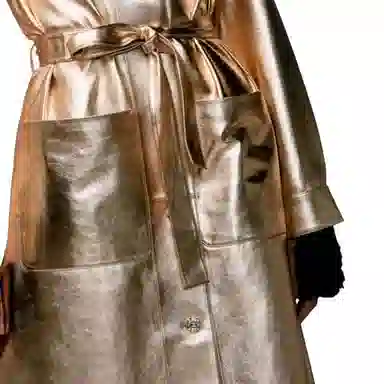 CHANEL 21K Diamond Button Coat