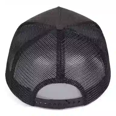 山一丸 绣花水洗做旧经典透气网帽户外 棉 鸭舌帽 男女同款情侣款