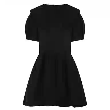 海獭 时尚甜酷高级感赫本风短袖连衣裙 女款