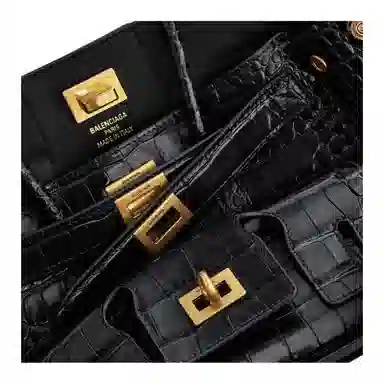 Balenciaga Bel Air Mini Tote Bag Black