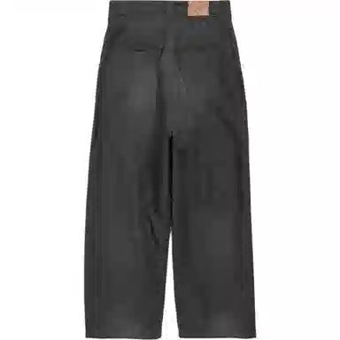 Balenciaga FW25 Embroidered Logo Zip Pants