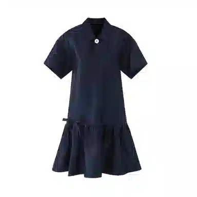 海獭 简约舒适时尚短袖连衣裙 女款