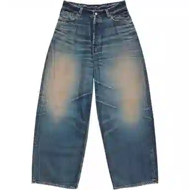 Acne Studios SS25 Vintage Washed Wide Jeans