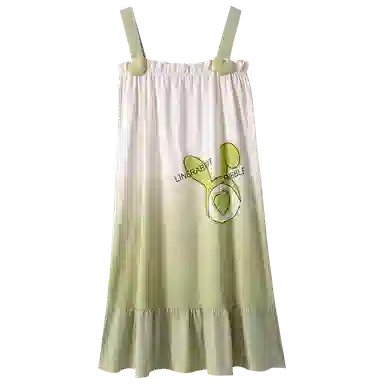 梦特娇 轻薄透气舒适吊带无袖睡裙 女款