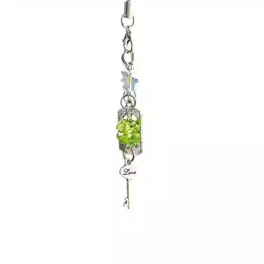 饰伴 幸运四叶草 好事发生 国潮轻奢 手机 书包 时尚简约 小众设计 #好运 高级时尚精致百搭 合金 挂件 男女同款情侣款