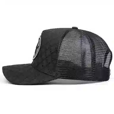 山一丸 透气网户外遮阳嘻哈 棉 鸭舌帽 男女同款情侣款