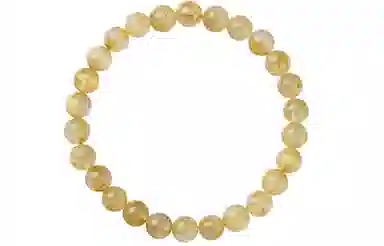 石头记 招财进宝 时来运转寓意 八方来财 小众设计 新中式国朝转运#好运天然 金发晶 手串 男女同款情侣款