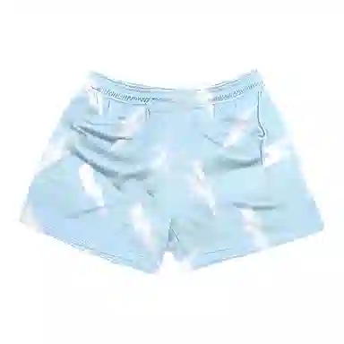 泡泡陷阱 闪电美式运动短裤不过膝高街休闲三分裤健身训练透气款篮球裤 男女同款