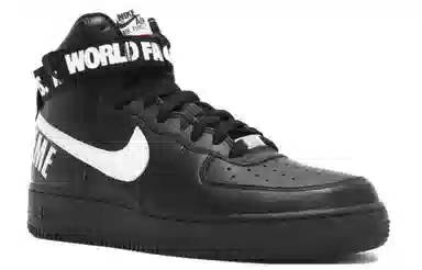 Supreme x Nike Air Force 1 World Famous Black