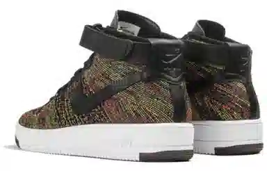 Nike Air Force 1 Flyknit Multi-Color Black