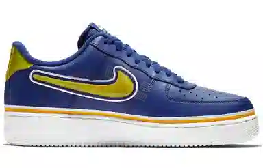 Nike Air Force 1 Sport NBA Deep Royal University Gold