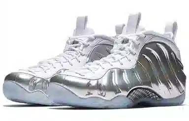 Nike Foamposite One Chrome White
