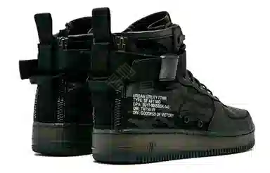 Nike Air Force 1 Black Cargo Khaki