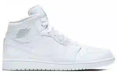 Jordan Air Jordan 1 Mid "Triple White"