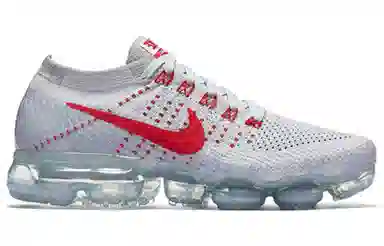Nike Air VaporMax Pure Platinum University Red