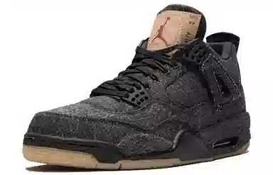 Levi’s x Air Jordan 4 Black