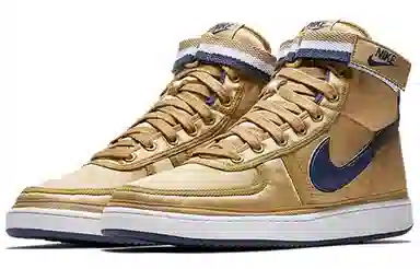 Nike Air Vandal High Supreme Gold Navy