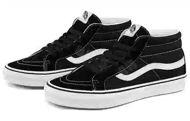 Vans SK8 Mid Black White