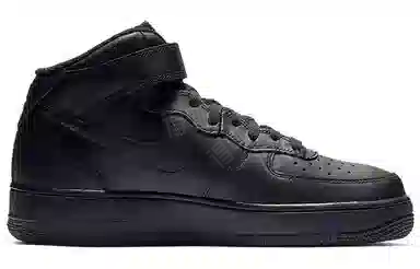 Nike Air Force 1 Mid Black 2016