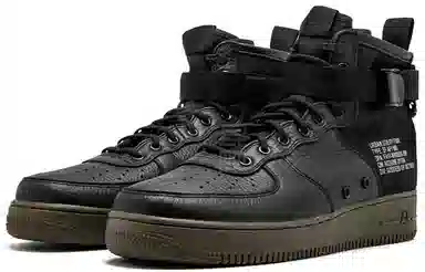 Nike Air Force 1 Black Dark Hazel
